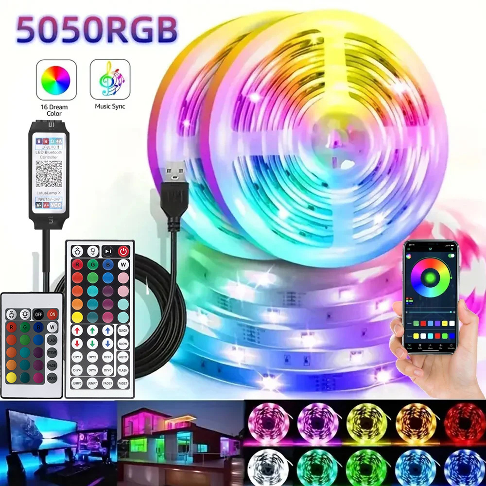 Lighting Christmas Decor - Smart RGB LED Gaming Light Strip