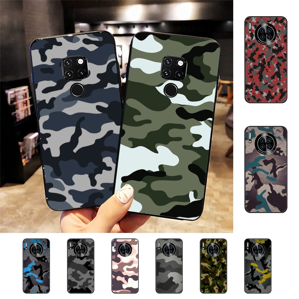 Nova Decor & Lighting Vase Glass Brun 26Cm - Camouflage For Huawei Mate 10 20