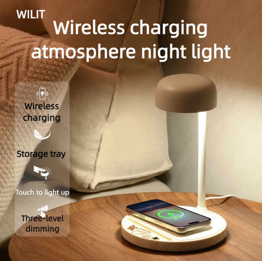 Lightings Decoration - WILIT LED Desk Lamp with Wireless