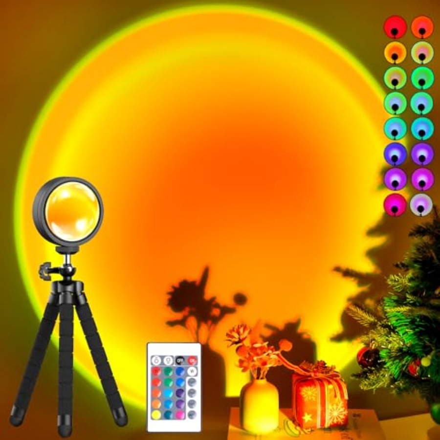Room Decor Lighting Lamp - Lamp Projection Rotation LED Romantic Modern