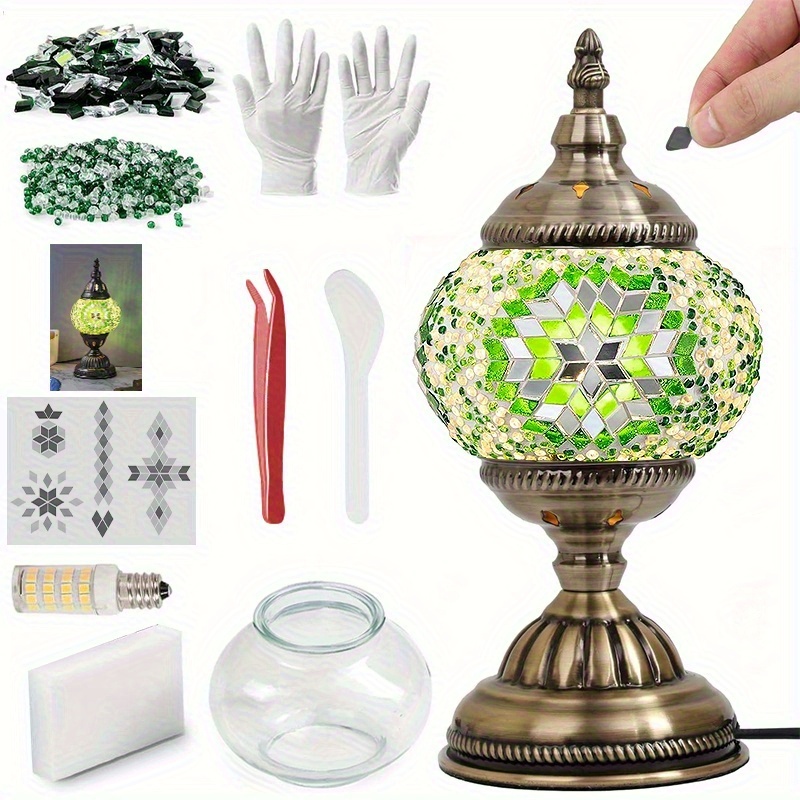 Room Decor Lighting Lamp - Handmade DIY Turkish Moroccan Lamp -