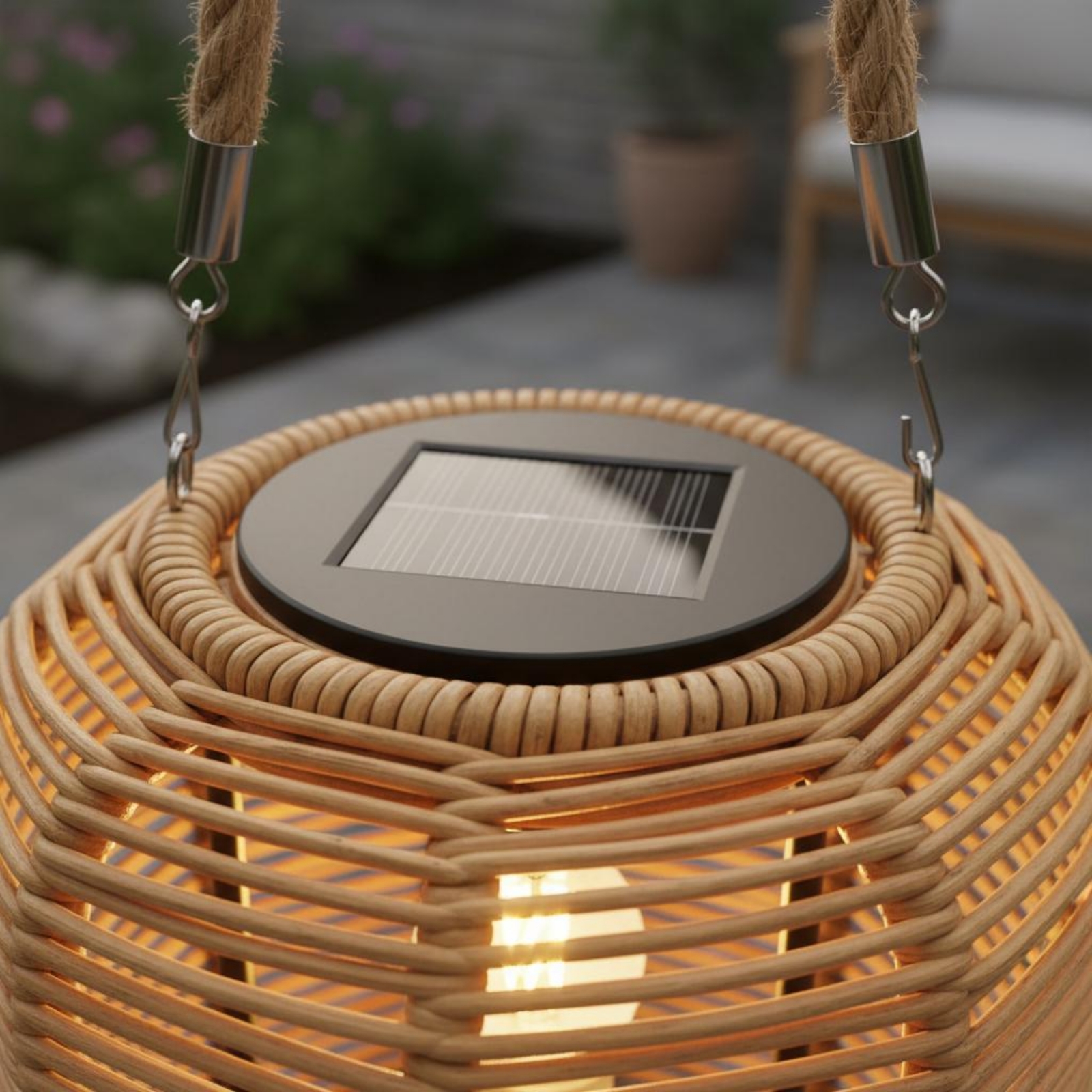 Handwoven Solar Lantern Braide - Lighting Decoration Outdoor review and price