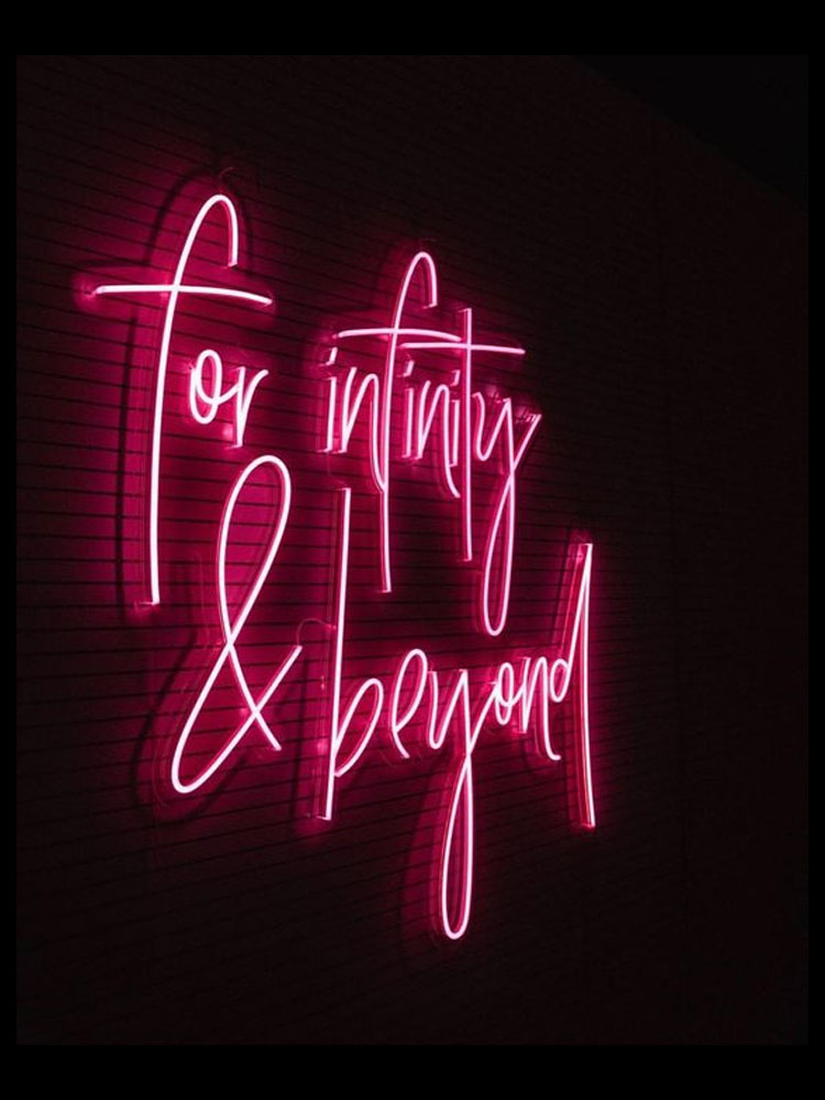 Neon Sign For infinity & beyon - Lighting Decor And Beyond review and price