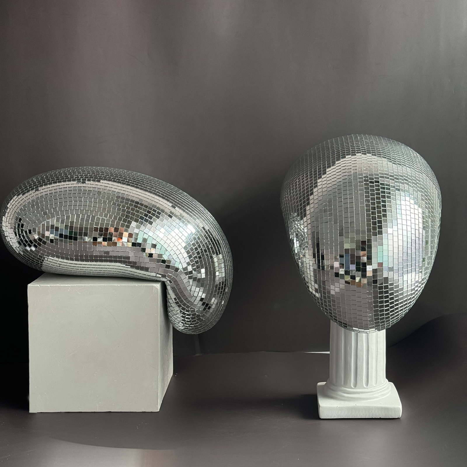 28cm Melted Disco Ball Mirror  - Disco Ball Mirror review and price