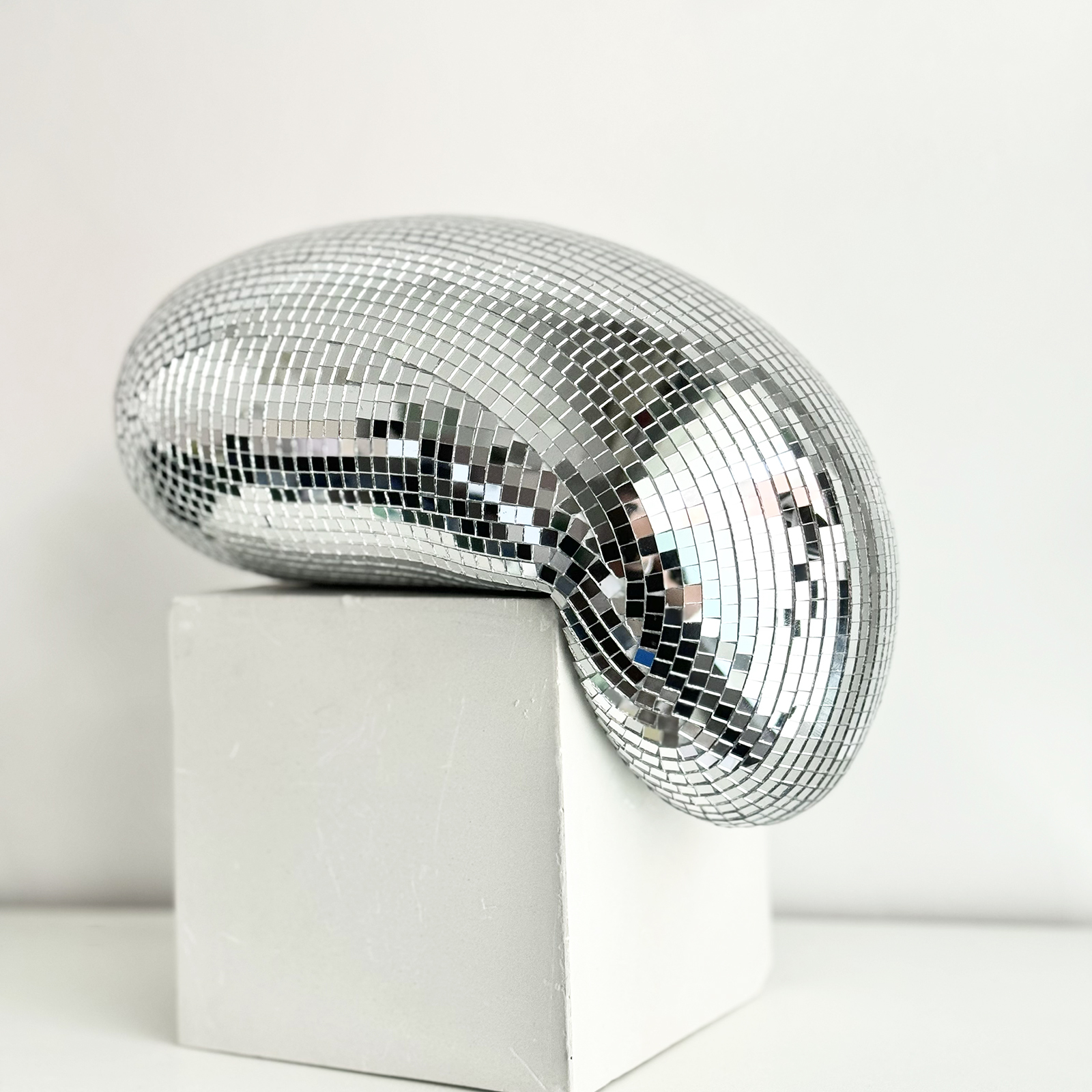 28cm Melted Disco Ball Mirror  - Disco Ball Mirror review and price