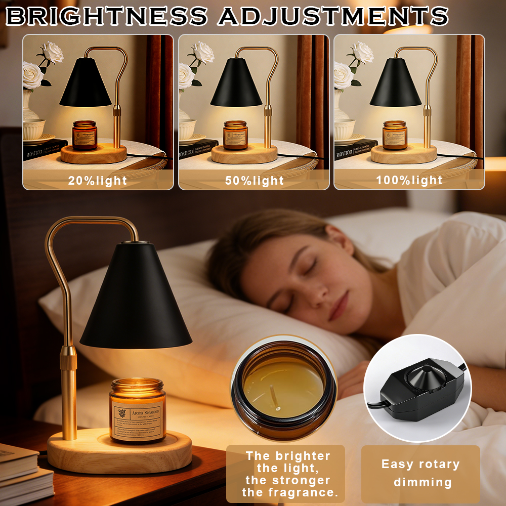 Black Candle Warmer Lamp Kitch - Room Decor Lighting Lamp review and price