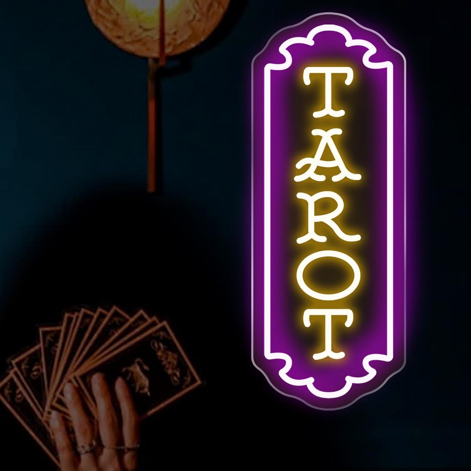 Tarot Neon Sign USB Powered My - Lighting Decor In Room review and price