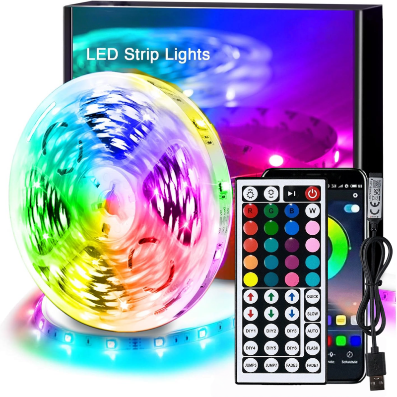 DC 5V USB LED Strip Lights APP - Room Decor Lighting Lamp review and price