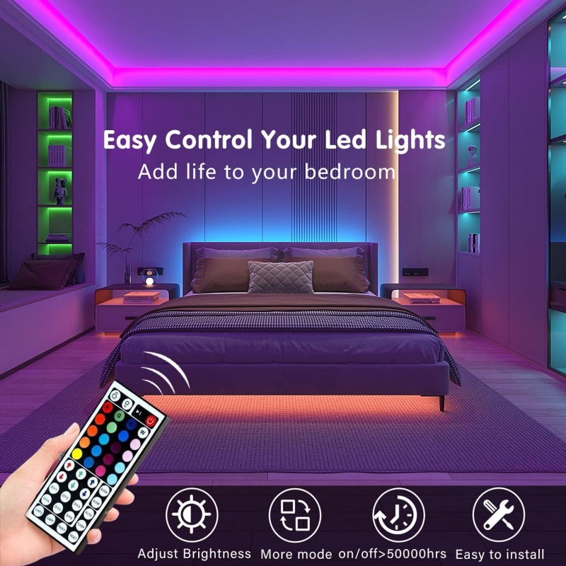 DC 5V USB LED Strip Lights APP - Room Decor Lighting Lamp review and price