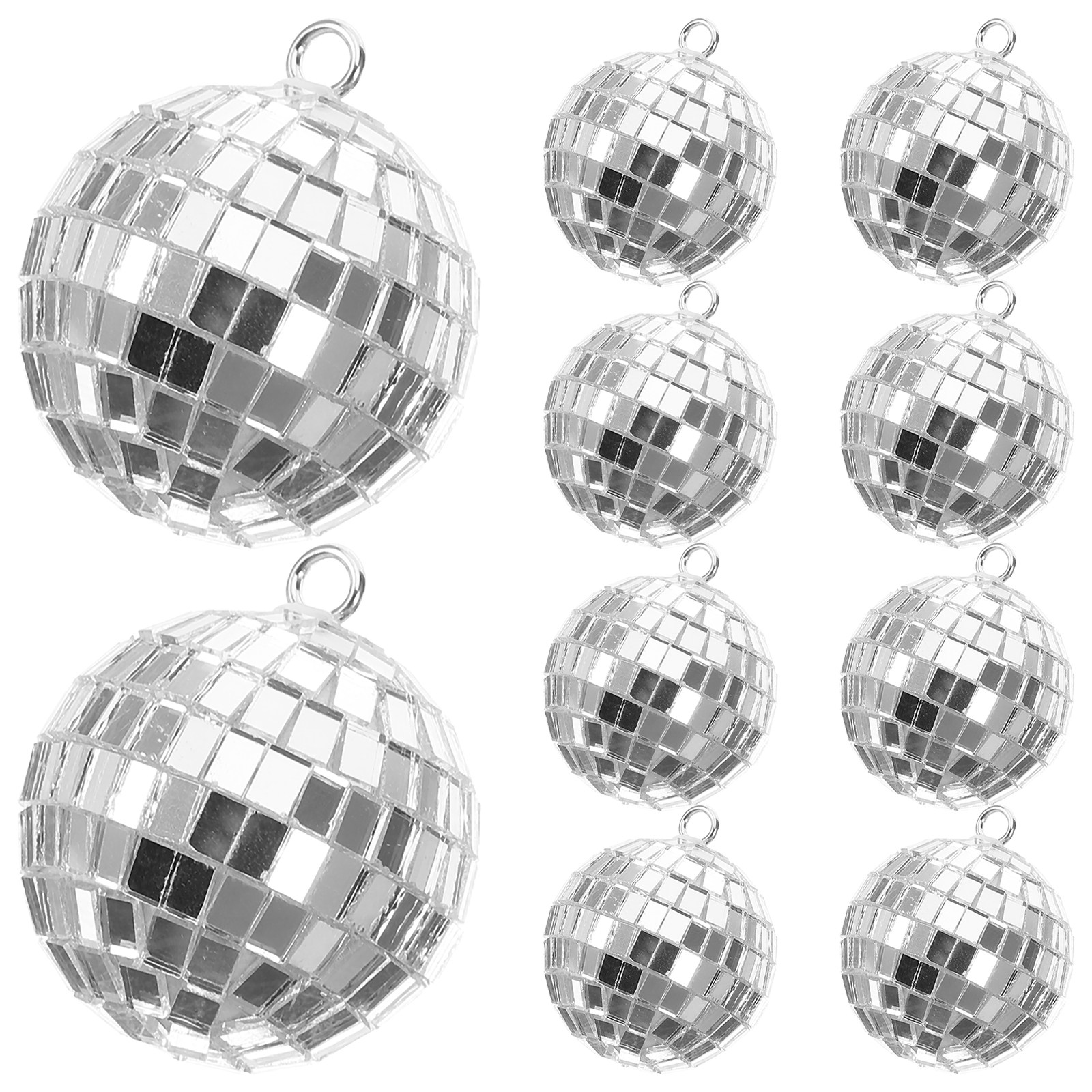 10Pcs Mirror Disco Ball Hangin - Disco Ball Mirror review and price