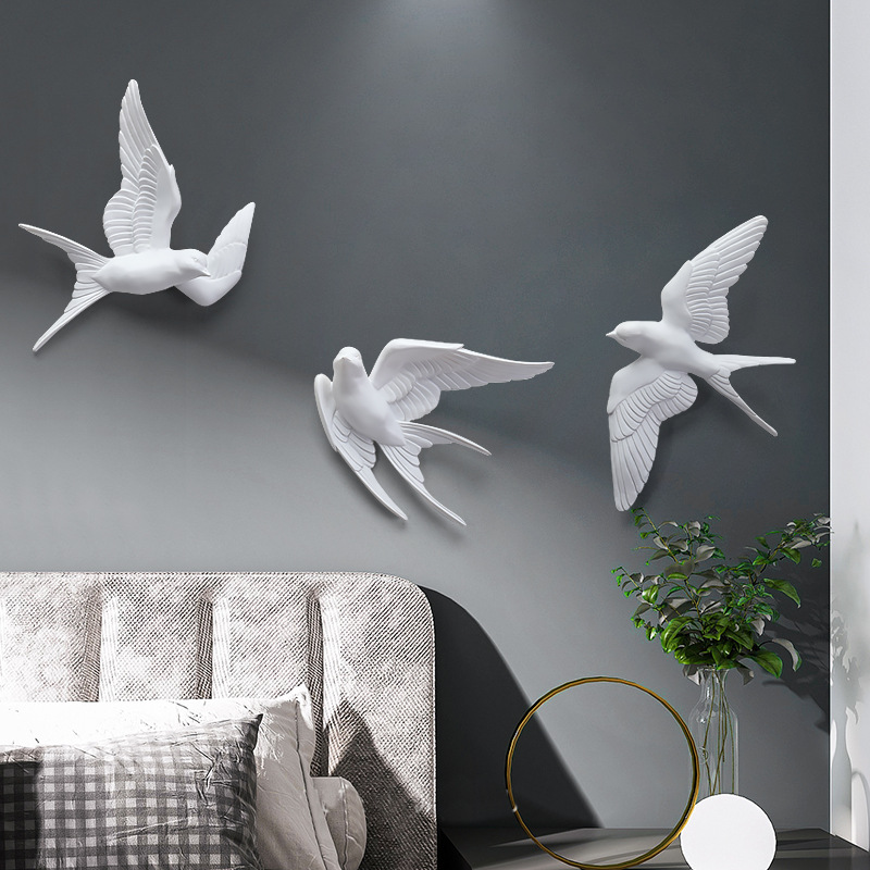 3D Bird Creative Hanging Decor - Foyer Lighting Wall Decor review and price