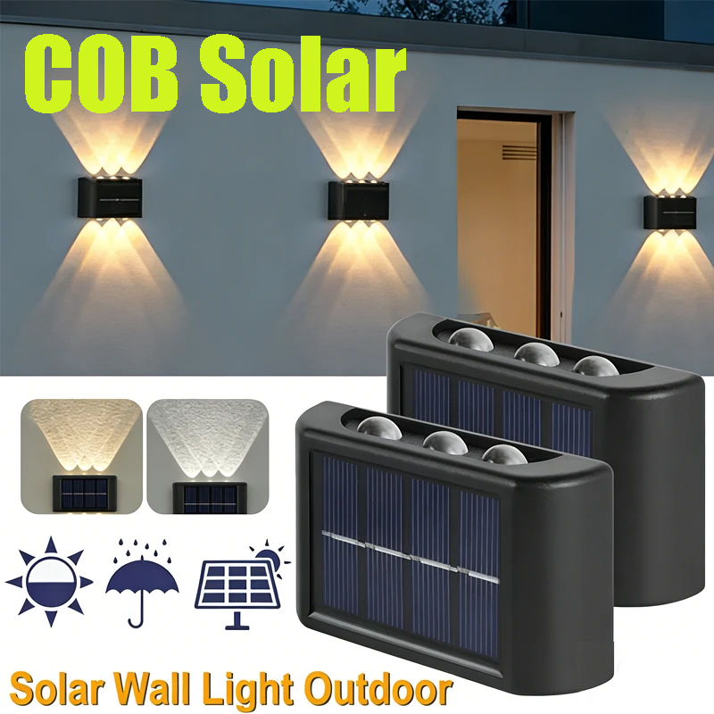 COB Solar Wall Lamp Outdoor Wa - Lighting Decoration Outdoor review and price