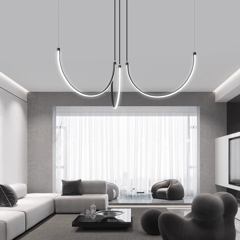 Nordic Minimalism Lines Led Ch - Decor Lighting Online review and price