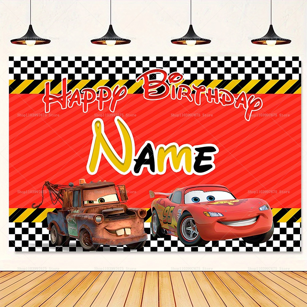 Customizable Disney Lightning  - Lighting Mcqueen Birthday Decor review and price
