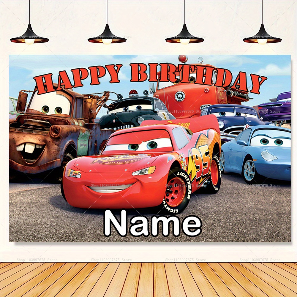 Customizable Disney Lightning  - Lighting Mcqueen Birthday Decor review and price