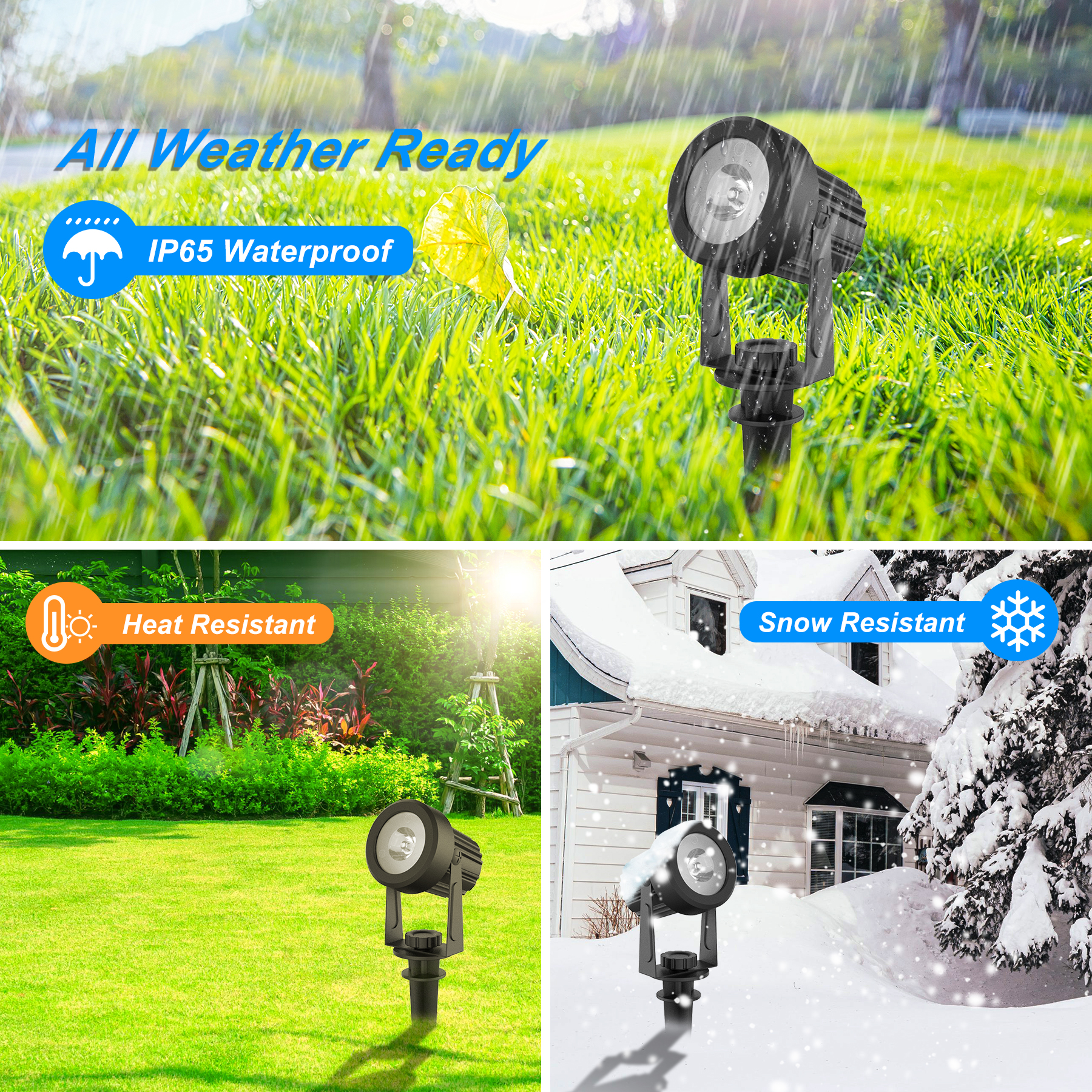 1/2/4/6 Lights RGB Solar Spotl - Lighting Decor Sunrise review and price