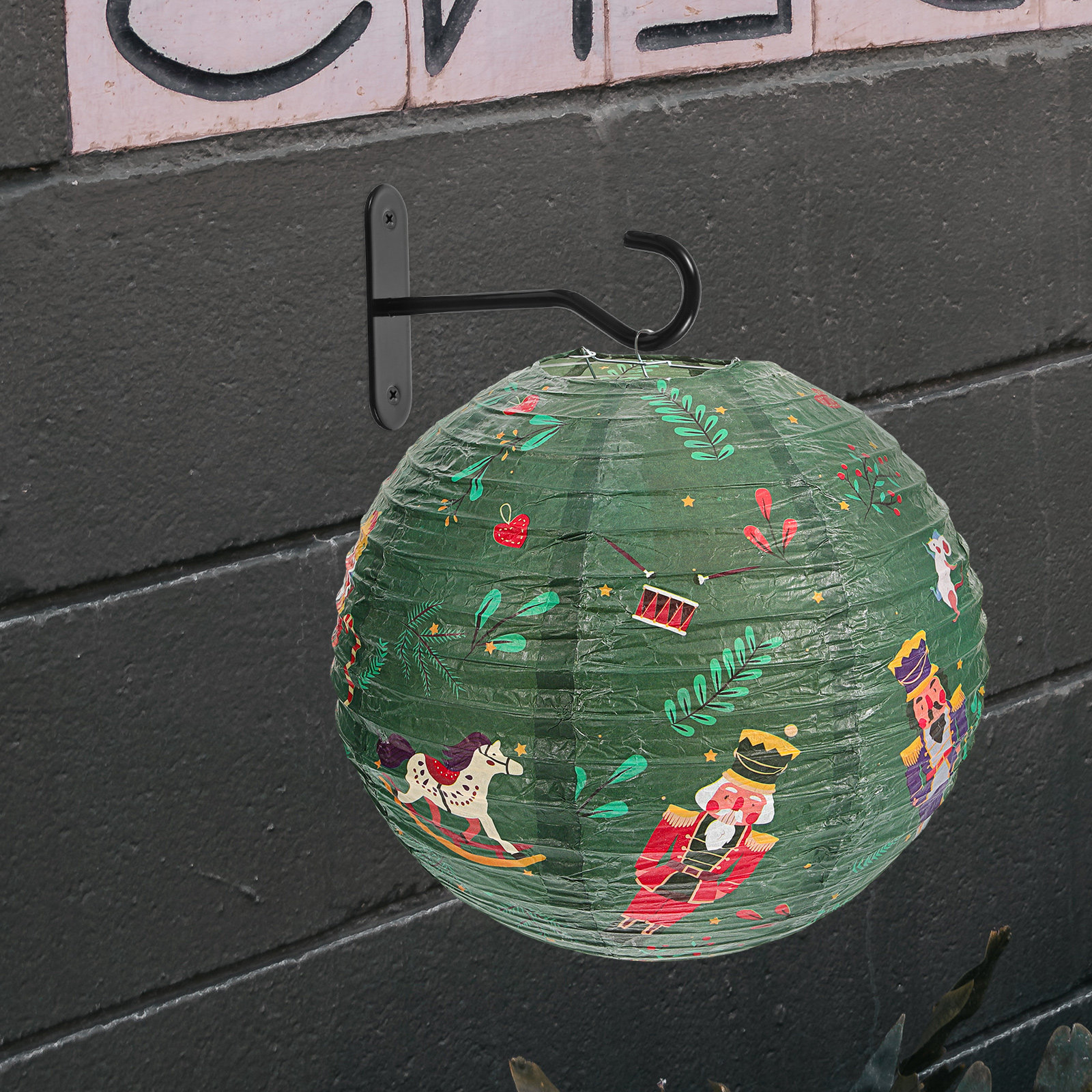 2Pcs Nutcracker Lanterns Green - Lantern Paper Solar review and price