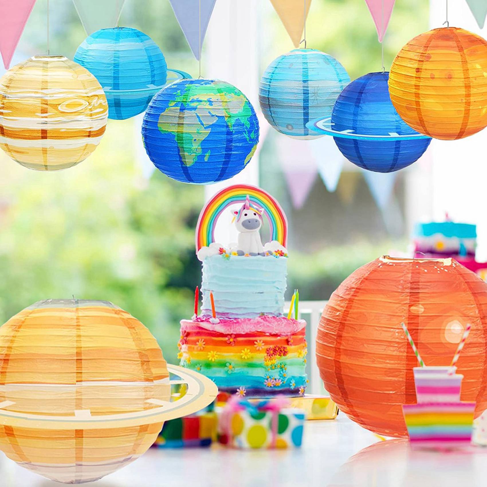 ABBP-16Pcs Space Paper Lantern - Lantern Paper Solar review and price