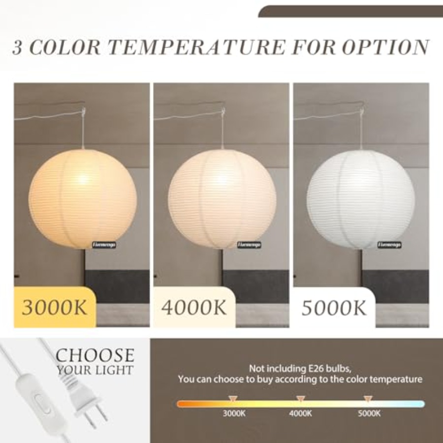 Paper Lantern Lamp Plug in Han - Lantern Paper Solar review and price