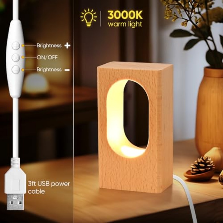 LED Wood Desk Lamp, Bedroom Be - Lightings Decoration review and price