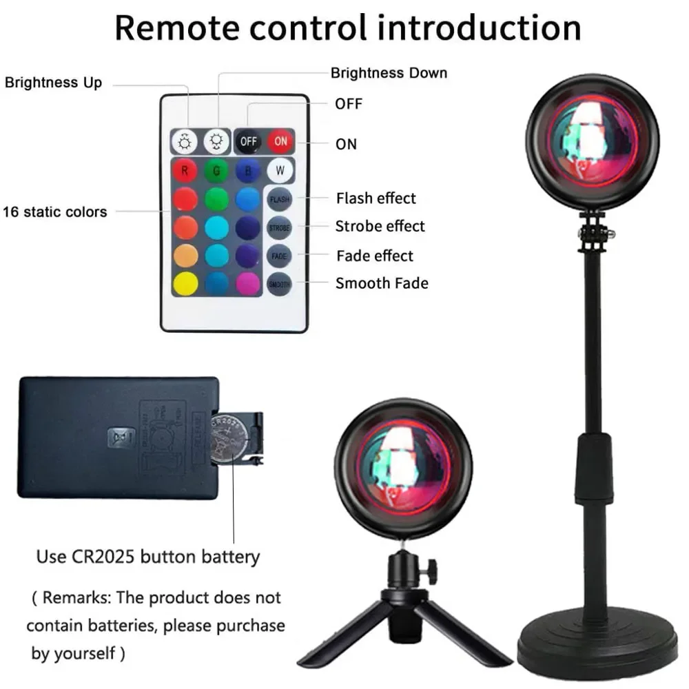 Ins Sunset Projector Lamp Rain - Foyer Lighting Wall Decor review and price