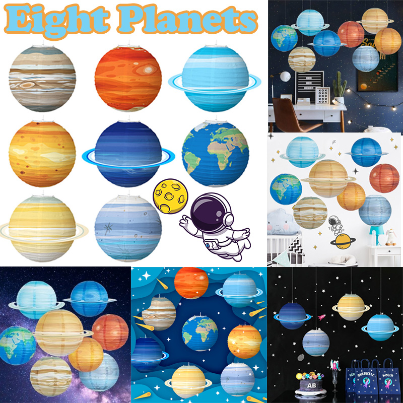 Solar System Eight Planets Sta - Lantern Paper Solar review and price