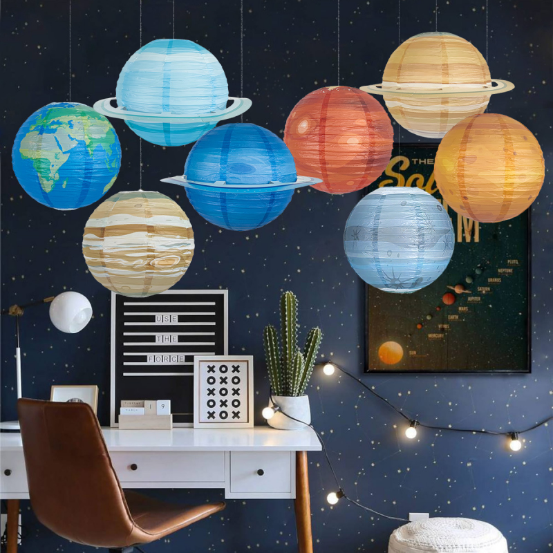 Solar System Eight Planets Sta - Lantern Paper Solar review and price