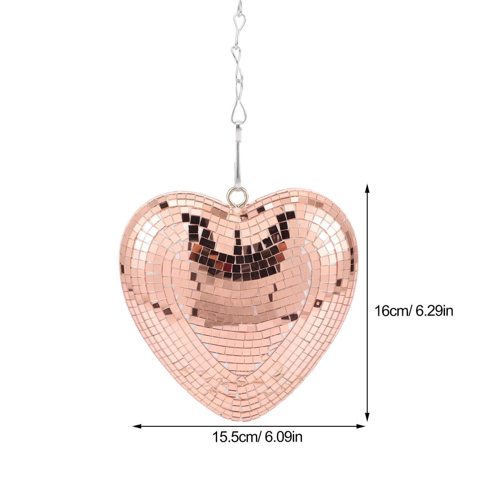 Mirror Disco Ball Hanging Hear - Disco Ball Mirror review and price
