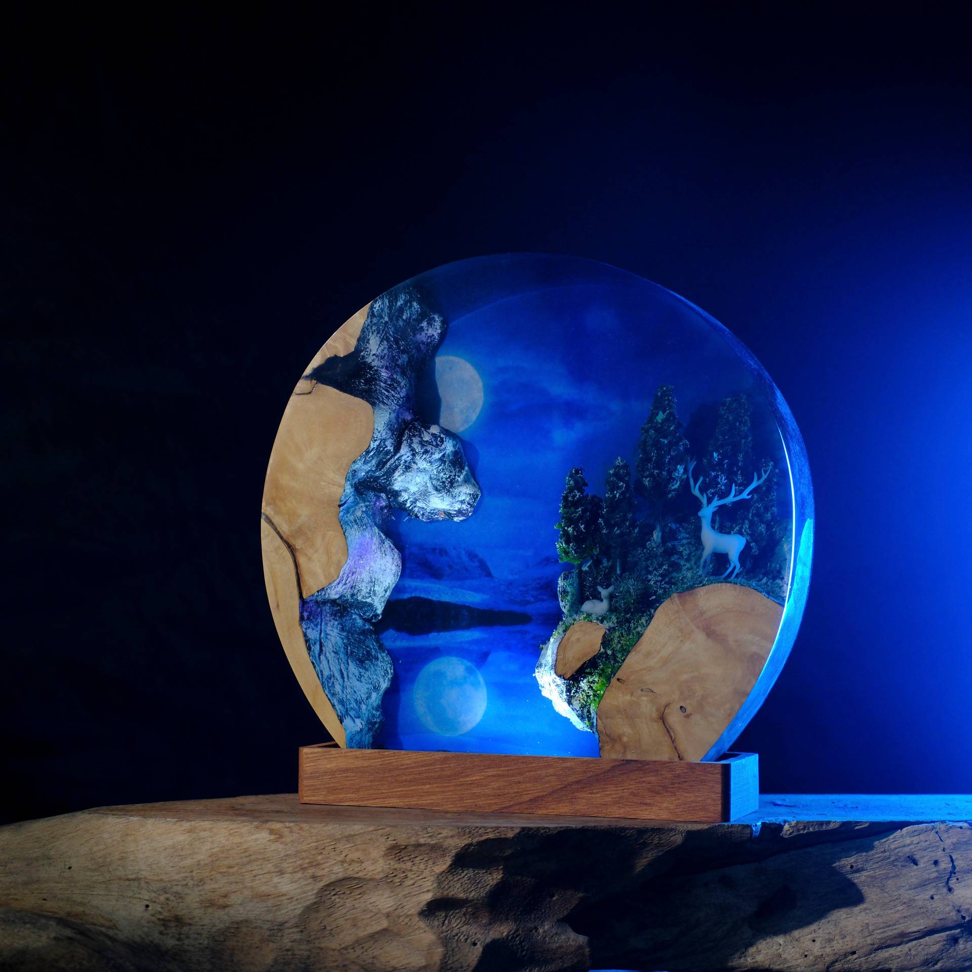 Customized Items Resin Table L - Room Decor Lighting Lamp review and price