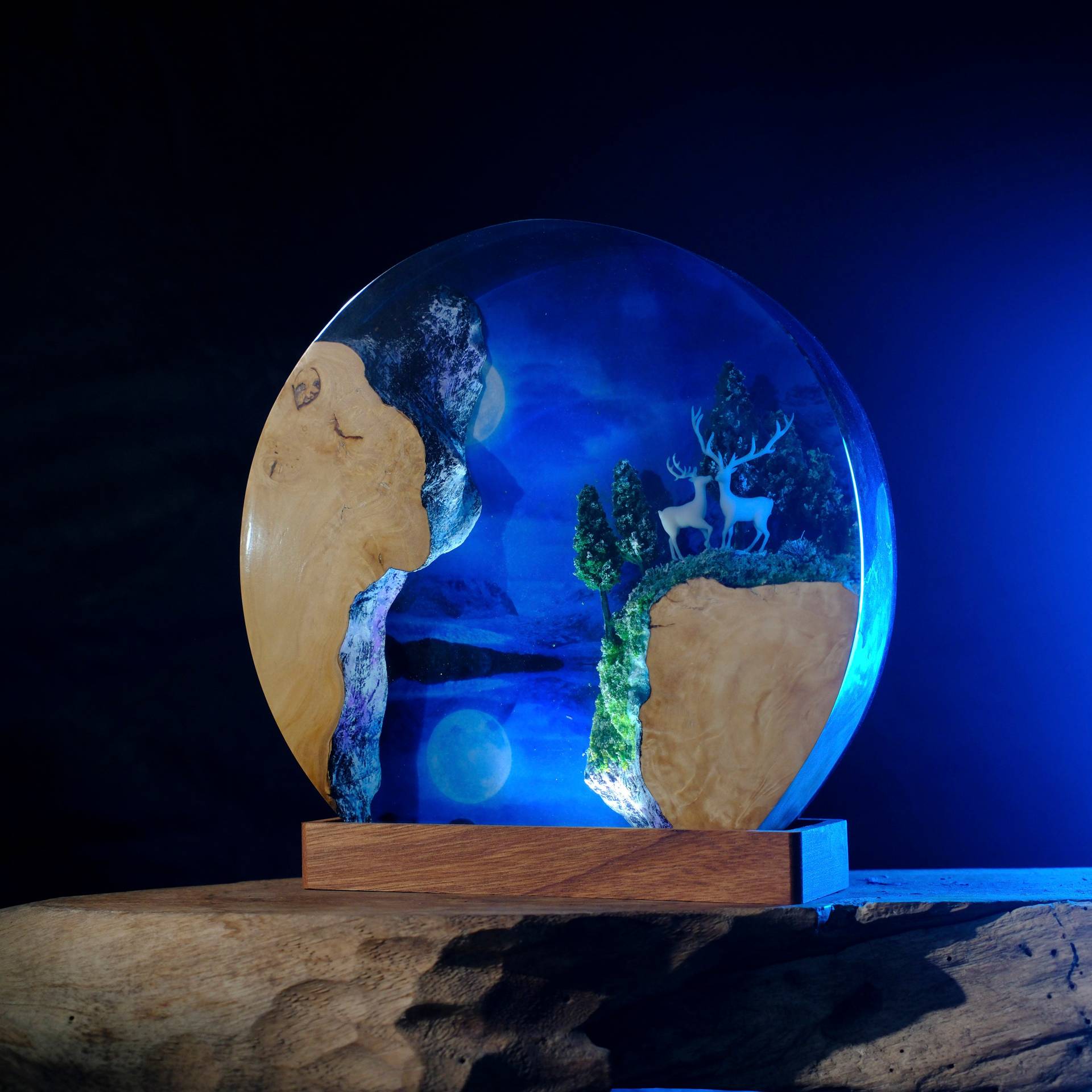 Customized Items Resin Table L - Room Decor Lighting Lamp review and price