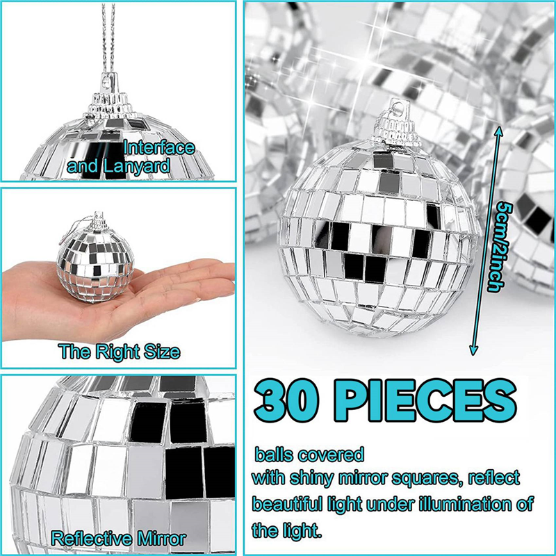 B03C-60 PCS Disco Mirror Balls - Disco Ball Mirror review and price
