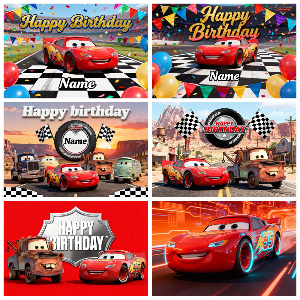 Disney Lightning McQueen Photo - Lighting Mcqueen Birthday Decor review and price