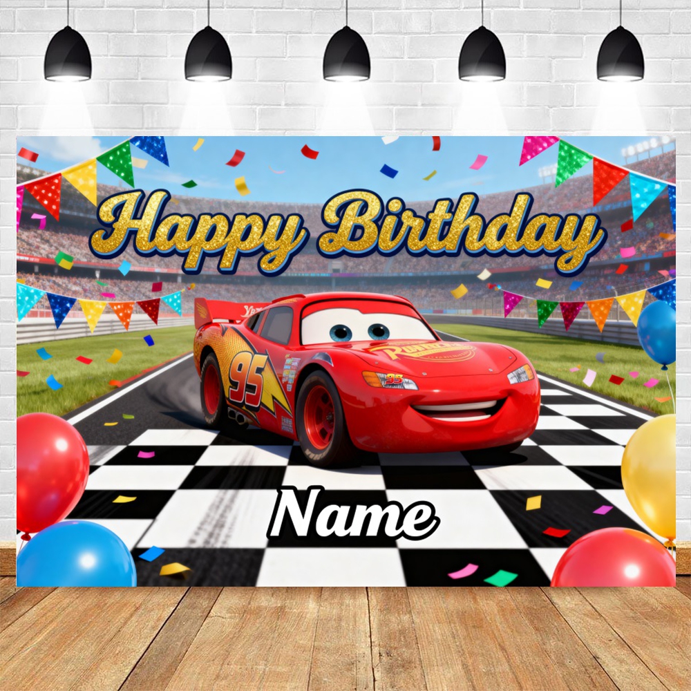 Disney Lightning McQueen Photo - Lighting Mcqueen Birthday Decor review and price