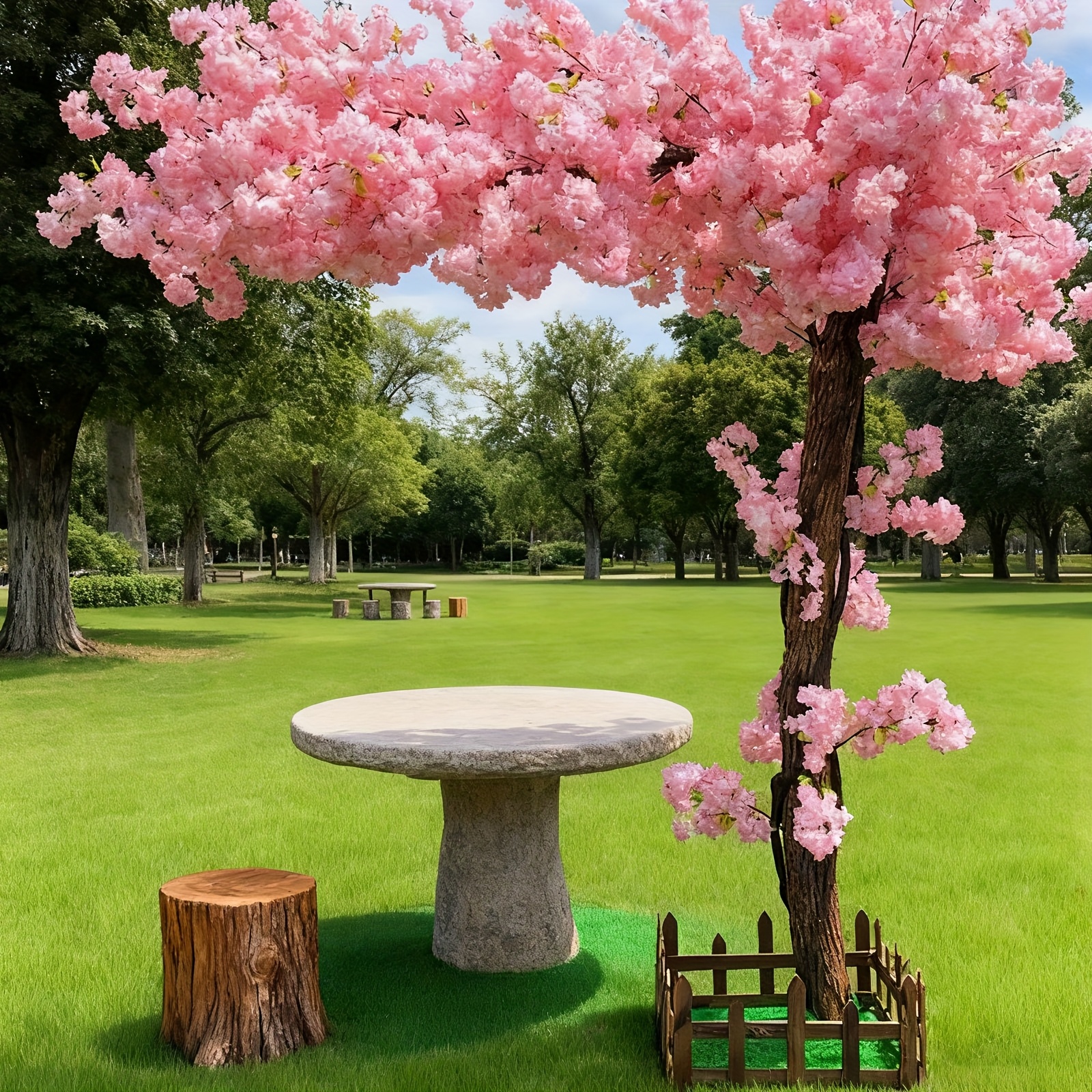 Artificial Cherry Blossom Tree - Lighting Decor Living Room review and price