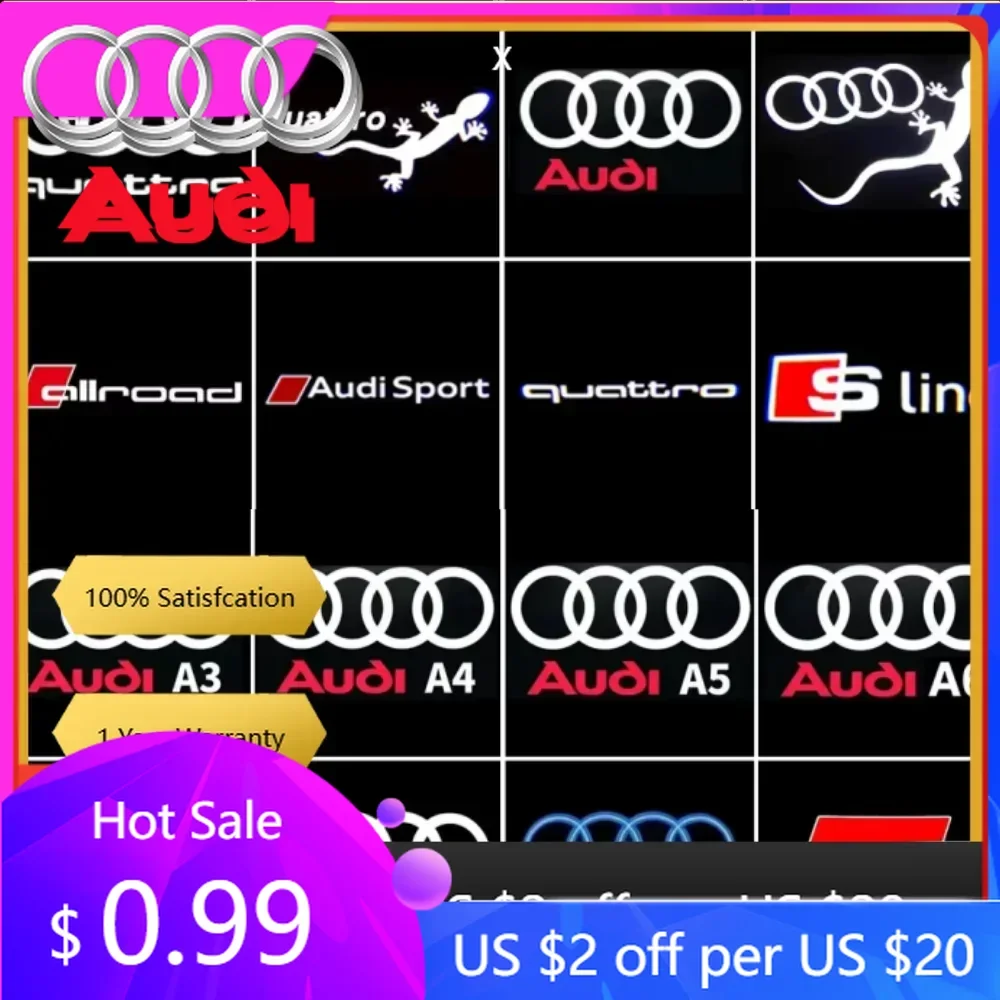 Hub Caps Hot For Audi 2/4PCS c - Gecko Lighting & Decor review and price