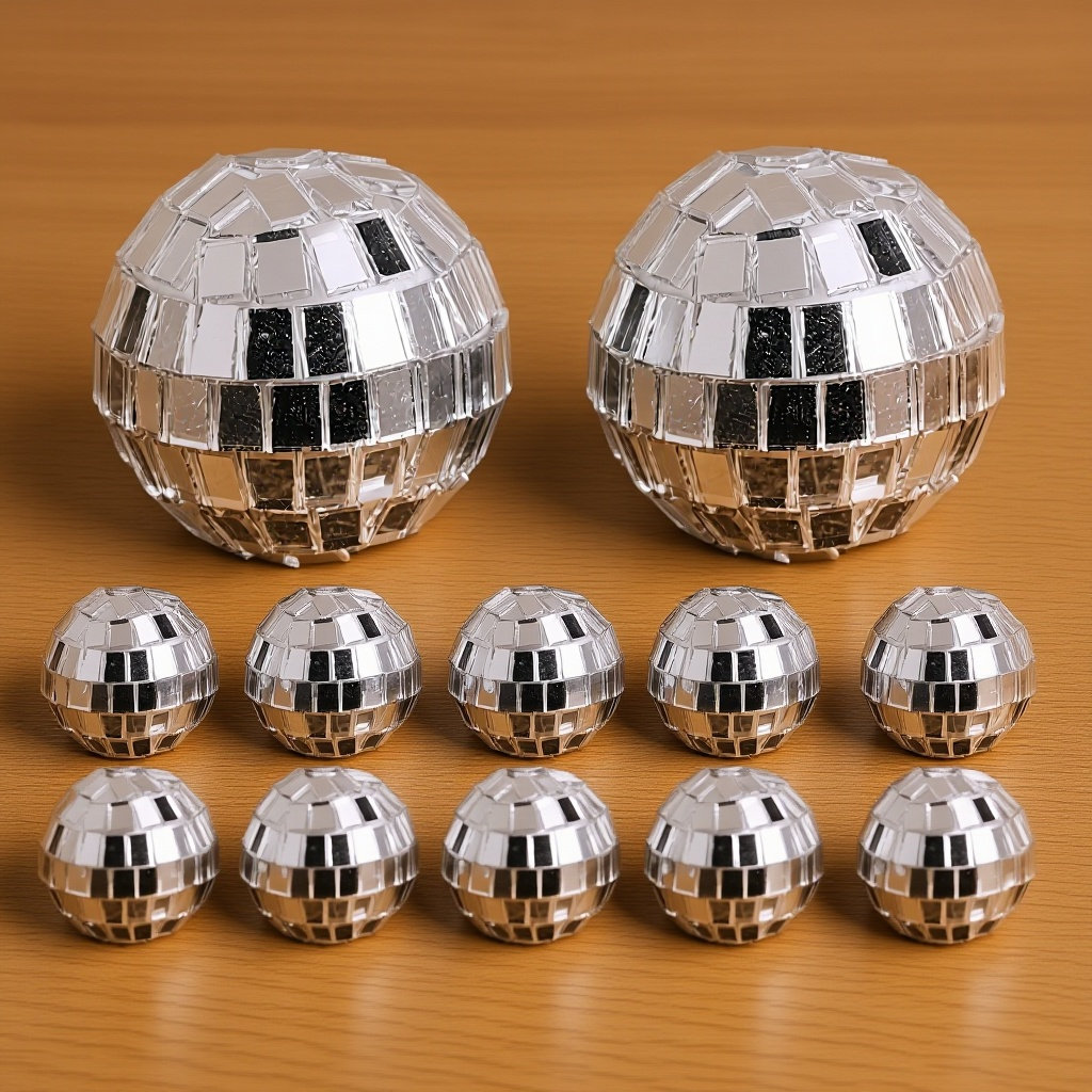 12Pcs Silver Hanging Mirror Di - Disco Ball Mirror review and price