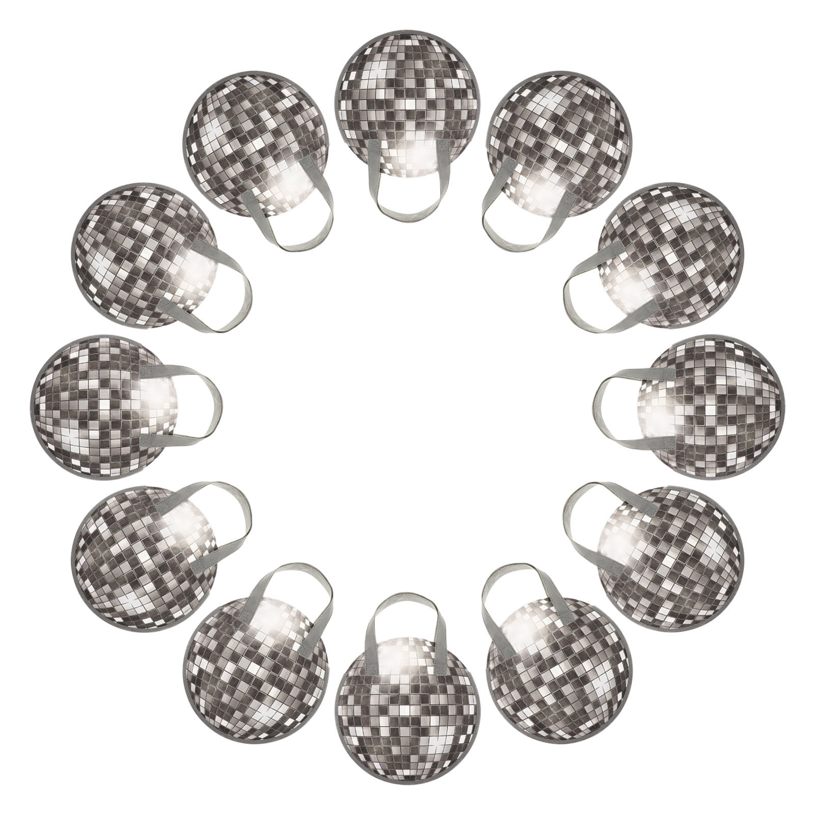 12Pcs Disco Party Favor Bags N - Disco Ball Mirror review and price