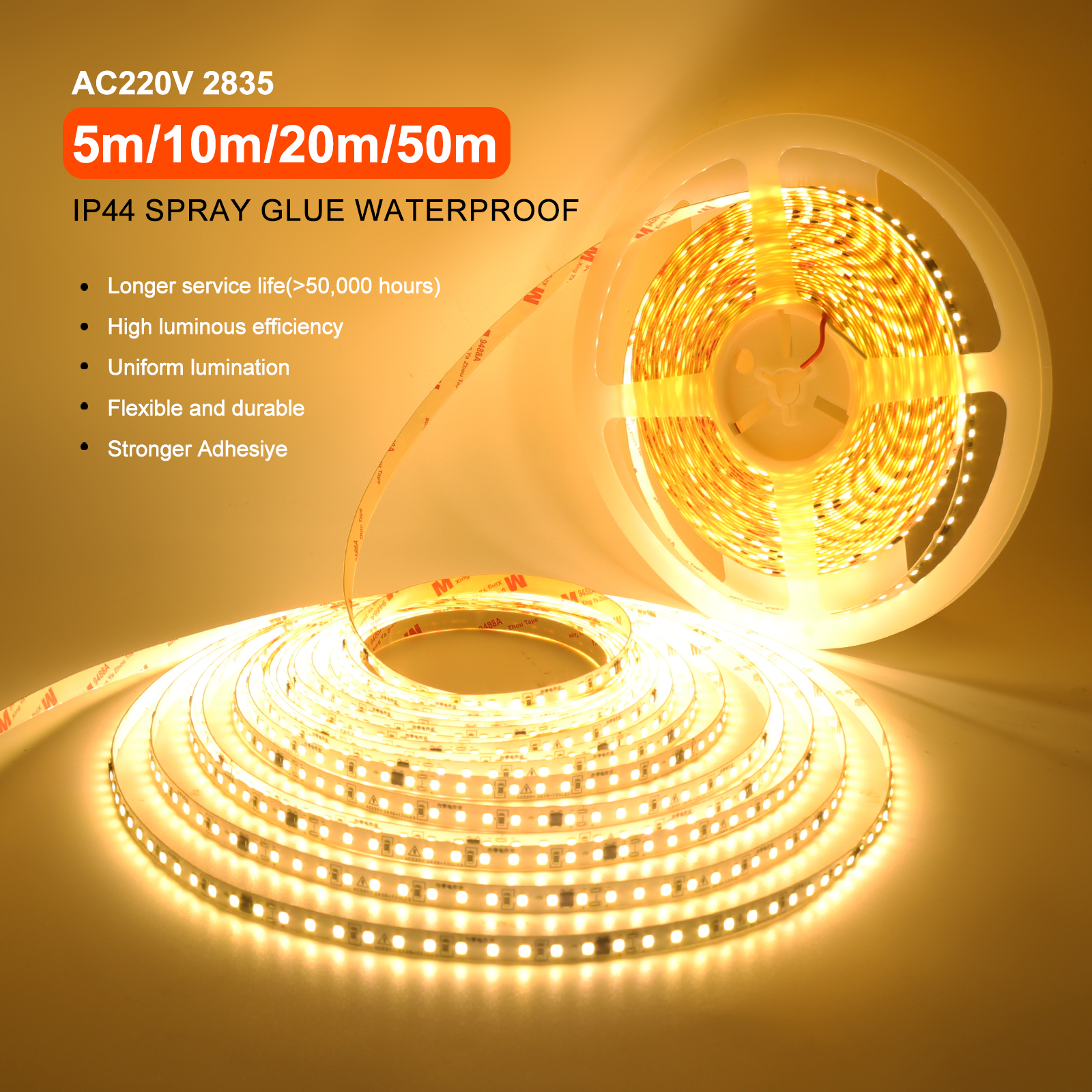 AC220V LED Strip Light 5m 10m  - Decor Lighting Online review and price