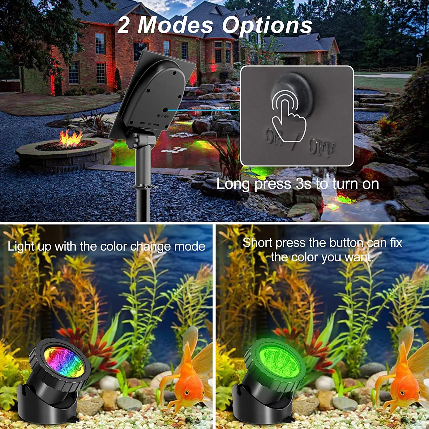 2/4/3/5 RGB Solar Light Outdoo - Lighting Decor Sunrise review and price