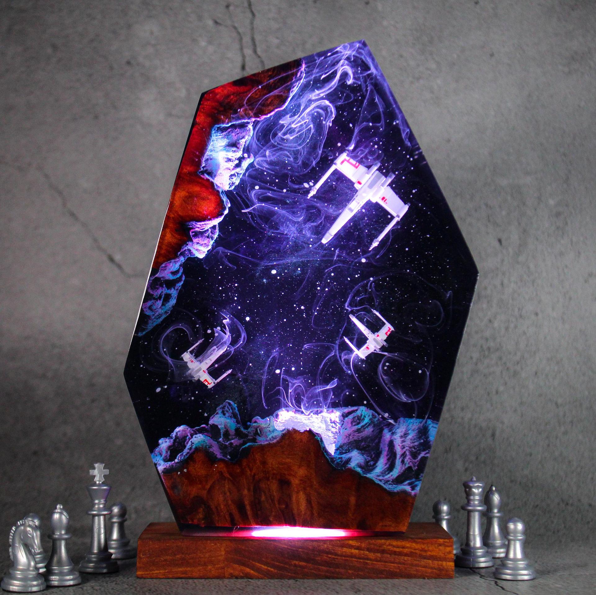 Customized Items Resin Table L - Room Decor Lighting Lamp review and price