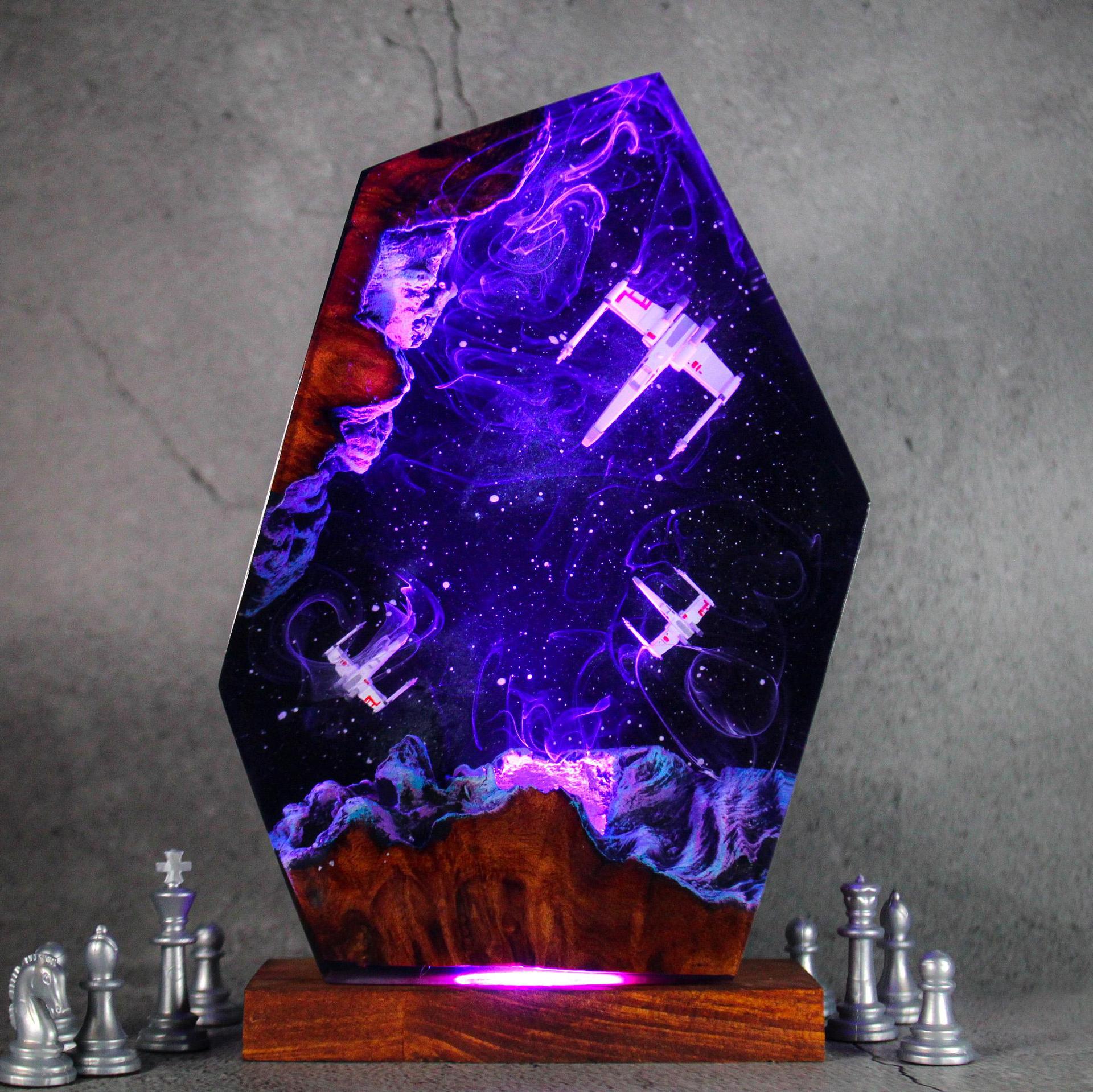 Customized Items Resin Table L - Room Decor Lighting Lamp review and price