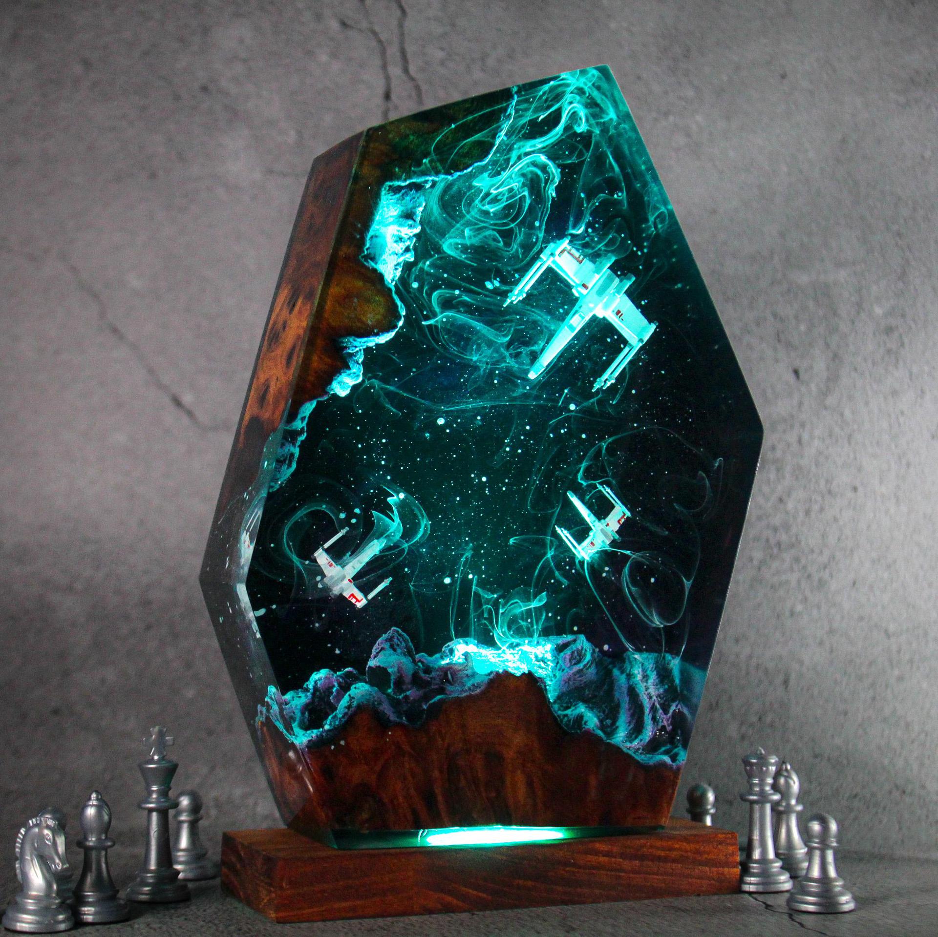 Customized Items Resin Table L - Room Decor Lighting Lamp review and price