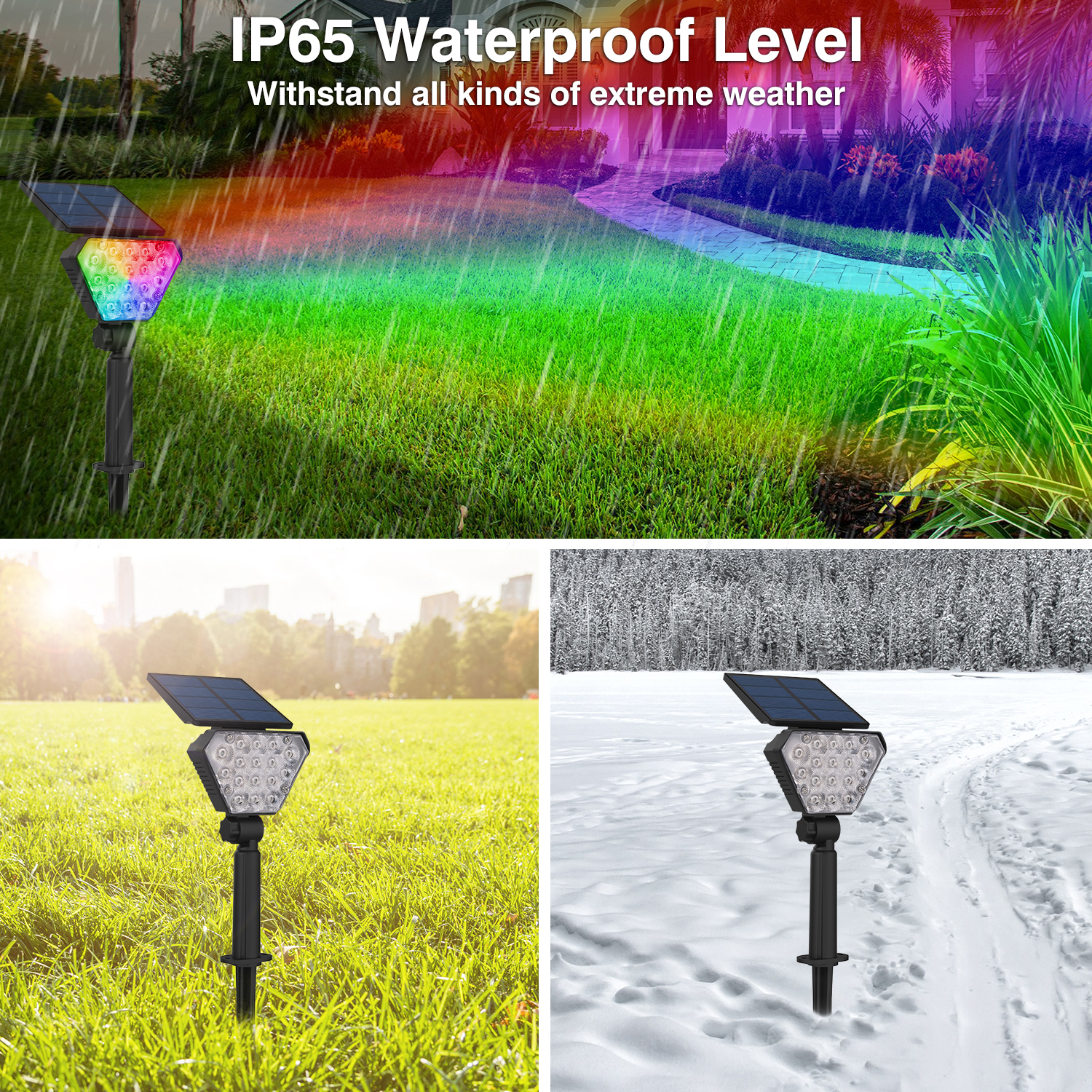 TSUN 2PCS Solar Spotlight Sola - Lighting Decor Sunrise review and price
