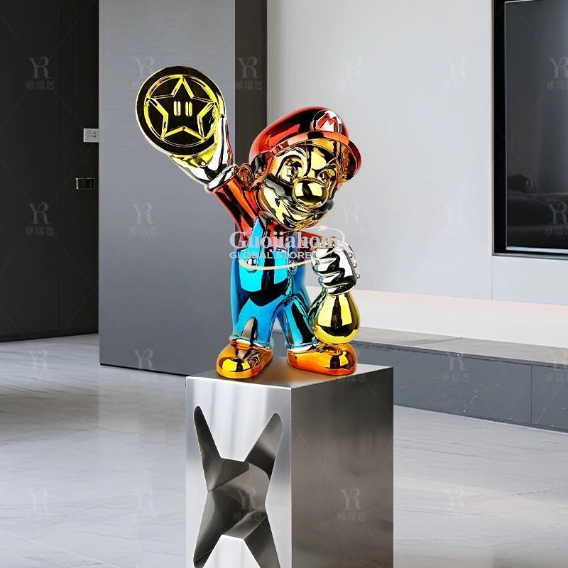 Mari&o doll ornament desktop l - Lighting Decor Living Room review and price