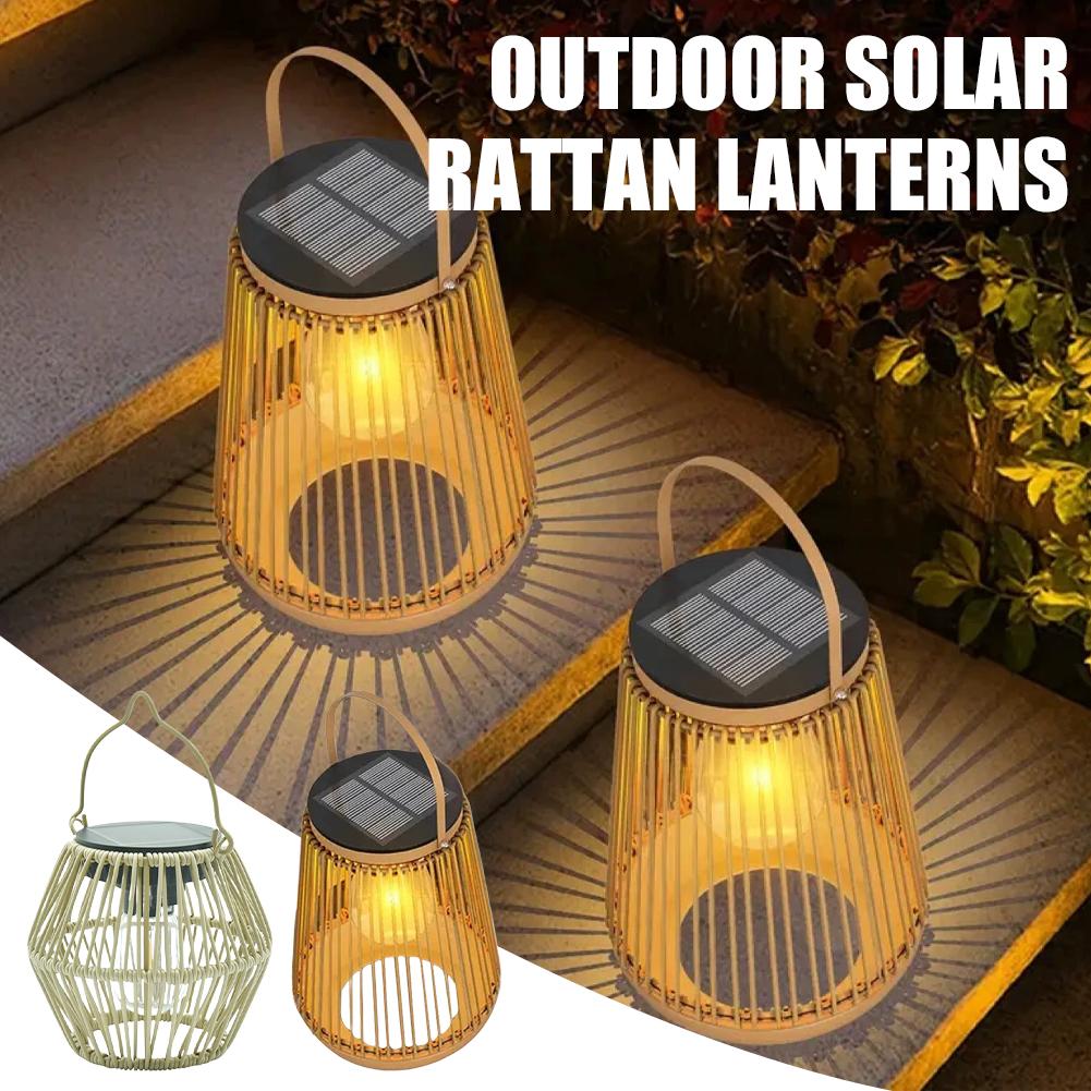 IP65 Waterproof Solar Rattan L - Lighting Decoration Outdoor review and price