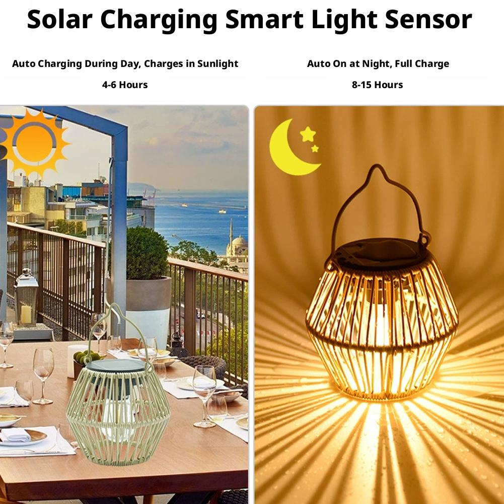 IP65 Waterproof Solar Rattan L - Lighting Decoration Outdoor review and price