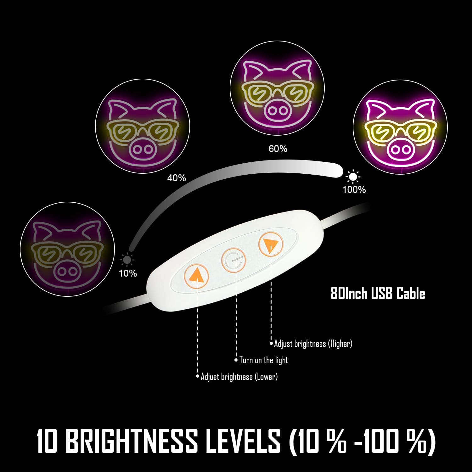 Idea Neon Sign USB Powered LED - Outdoor Lighting Decor Ideas review and price