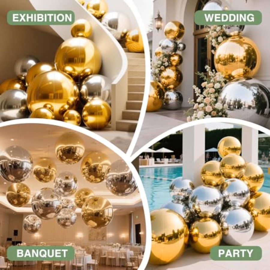 Inflatable Mirror Ball for Par - Disco Ball Mirror review and price
