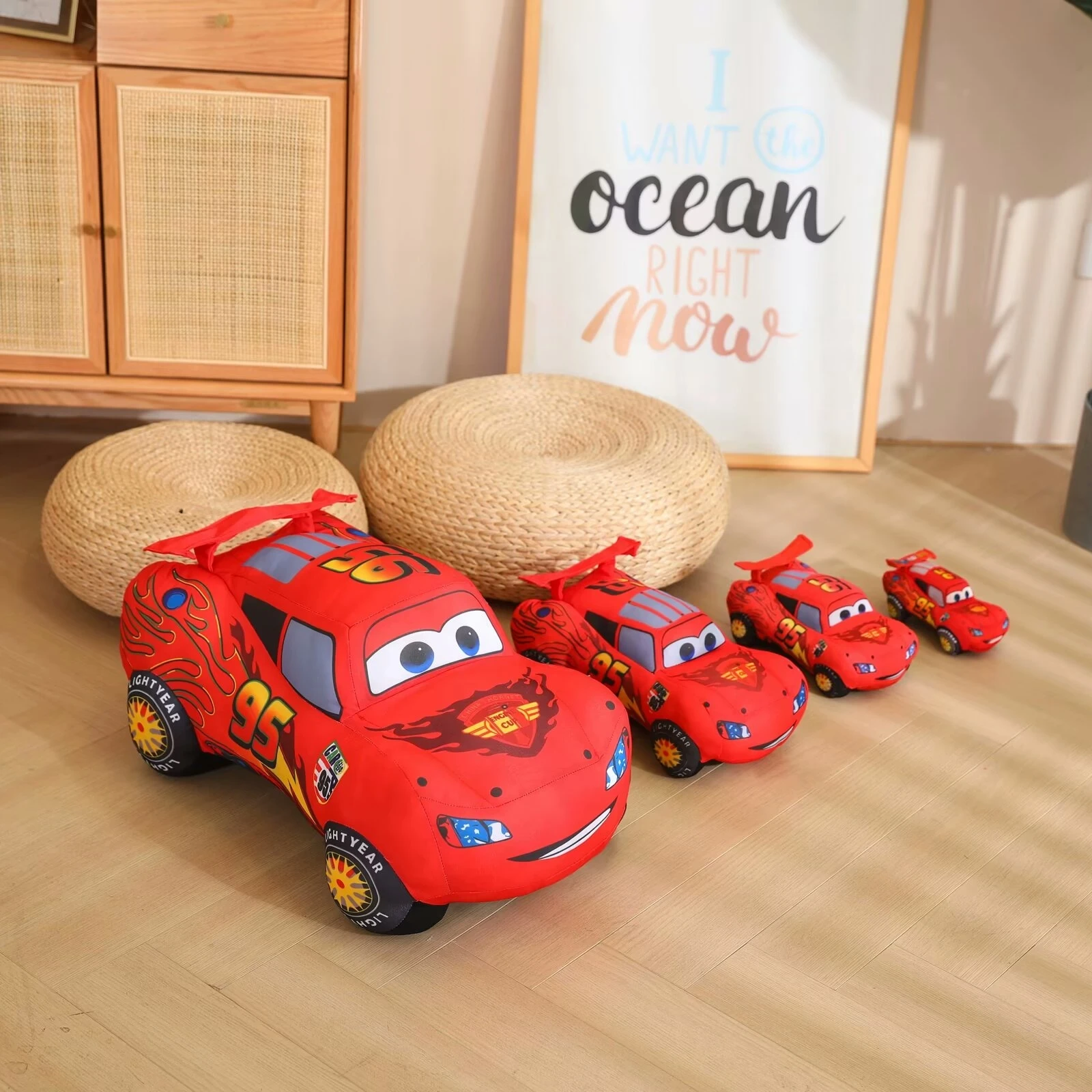 Cartoon Lightning McQueen Plus - Lighting Mcqueen Birthday Decor review and price