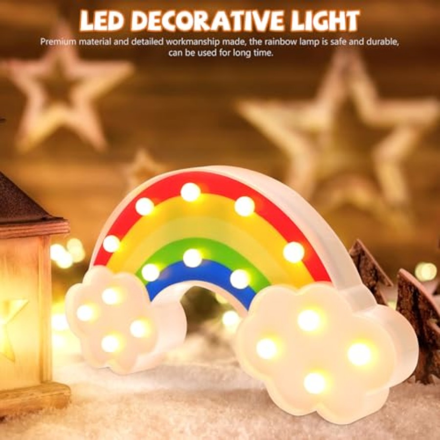 LED Rainbow Desk Light Bedside - Lightings Decoration review and price